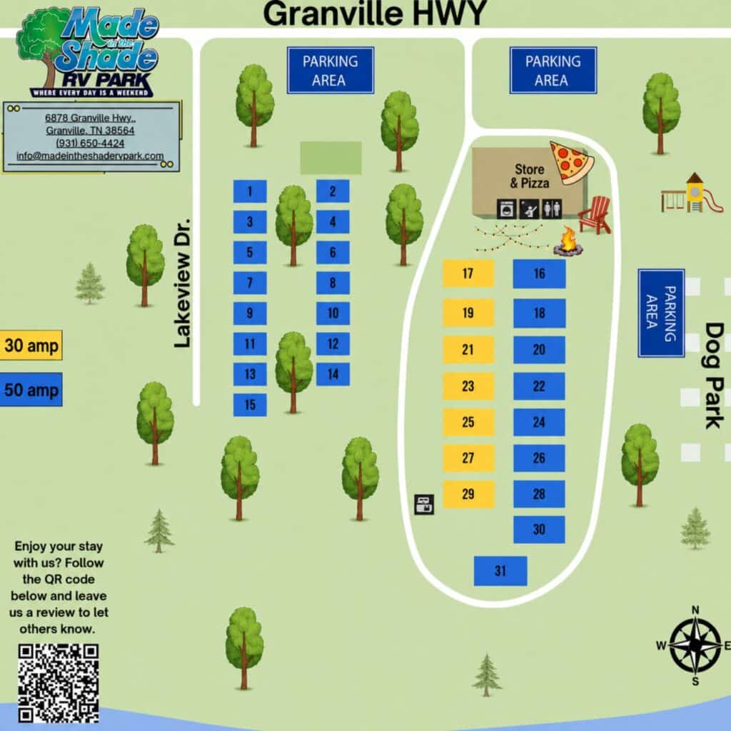 granville tn campgrounds