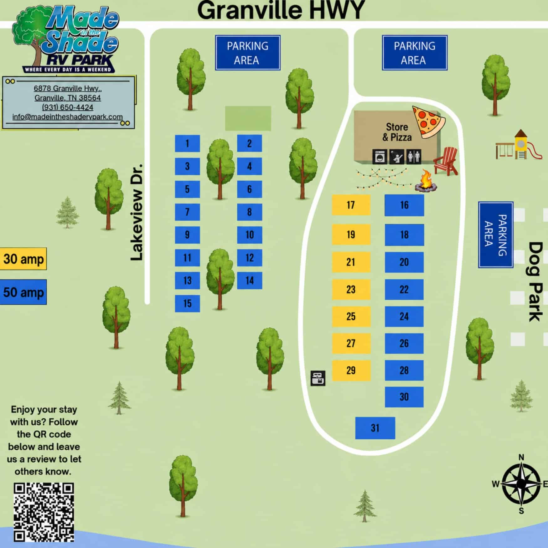 granville tn campgrounds